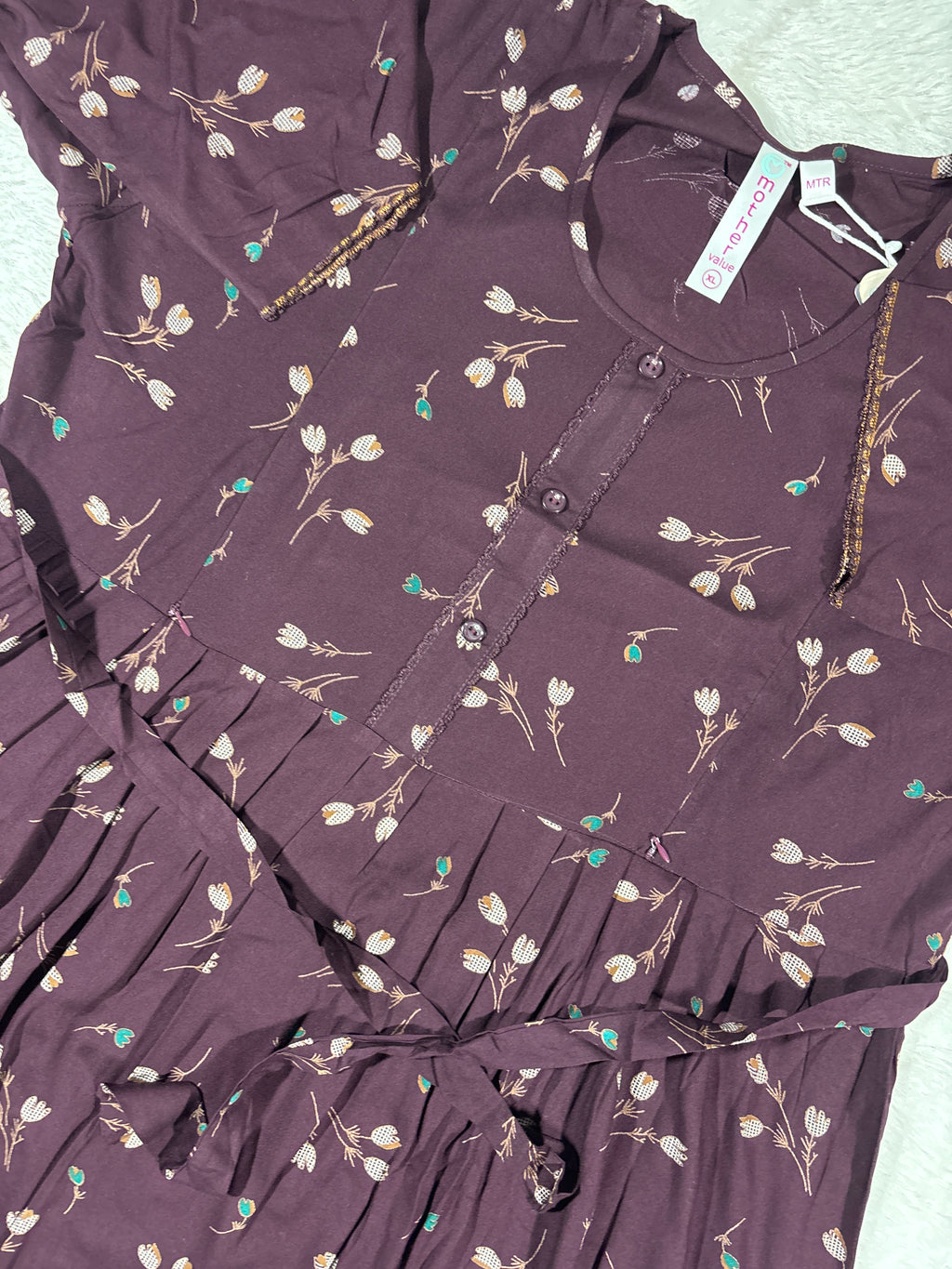 Mothervalue Maternity Nighty