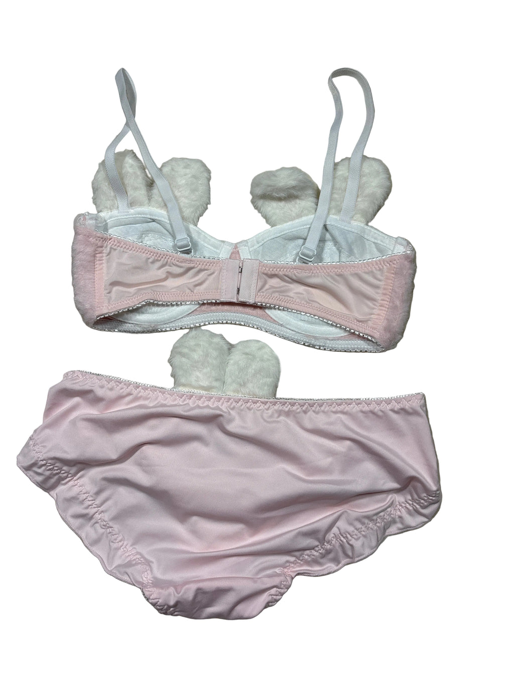 Furry Bra Panty Set