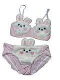 Furry Bra Panty Set