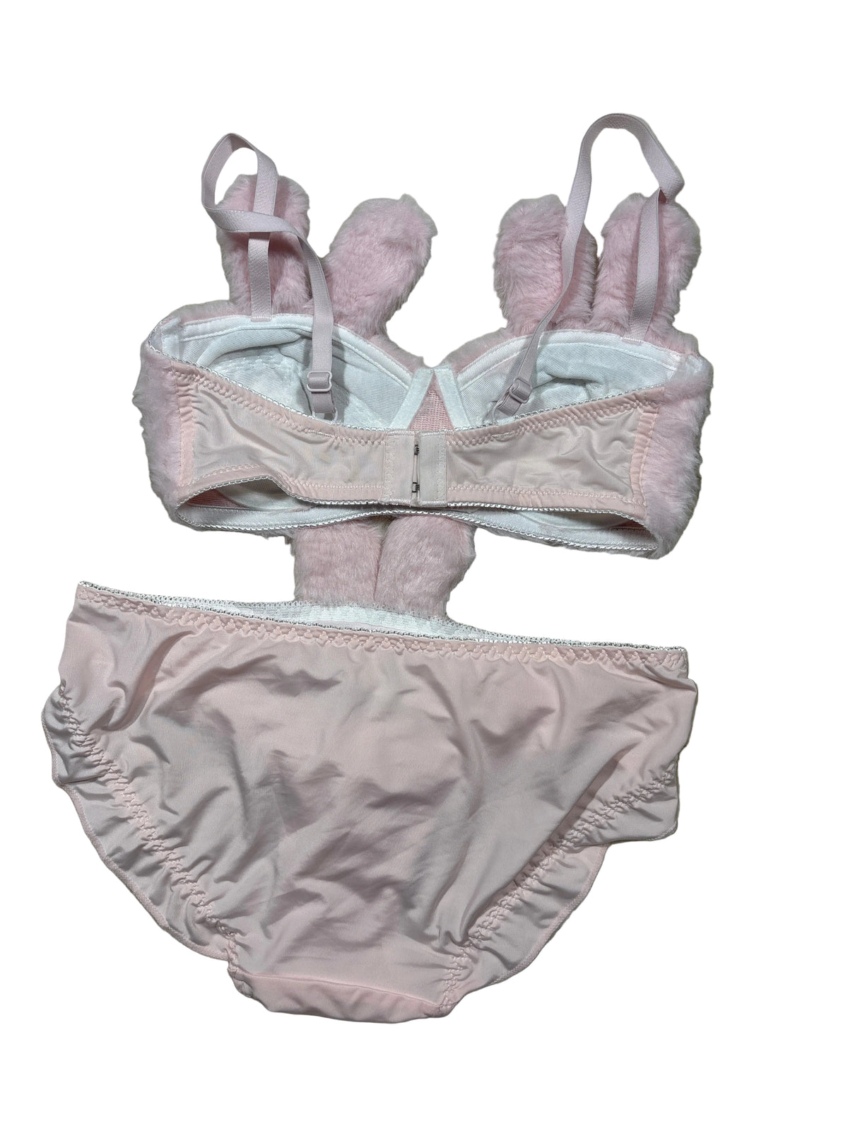 Furry Bra Panty Set