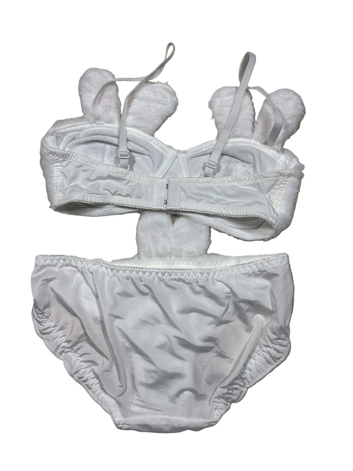 Furry Bra Panty Set