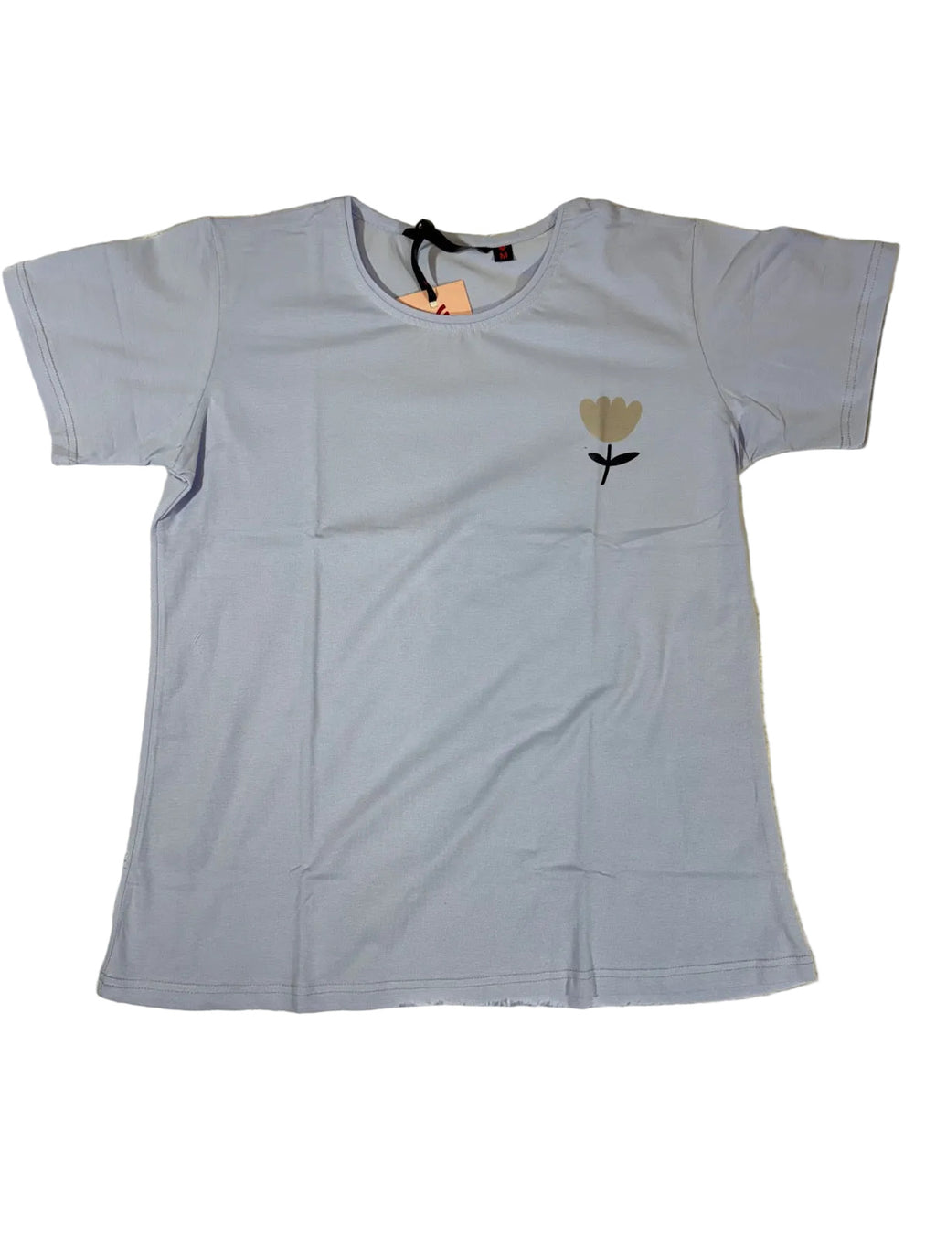 Velvet Nightsuit Tshirt Half Sleeves Pyjama Printed S-2XL 23/05/26