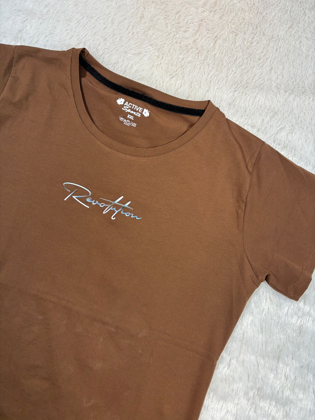 Active Sports Tshirt Half Sleeves Printed S-2XL 25/05/26