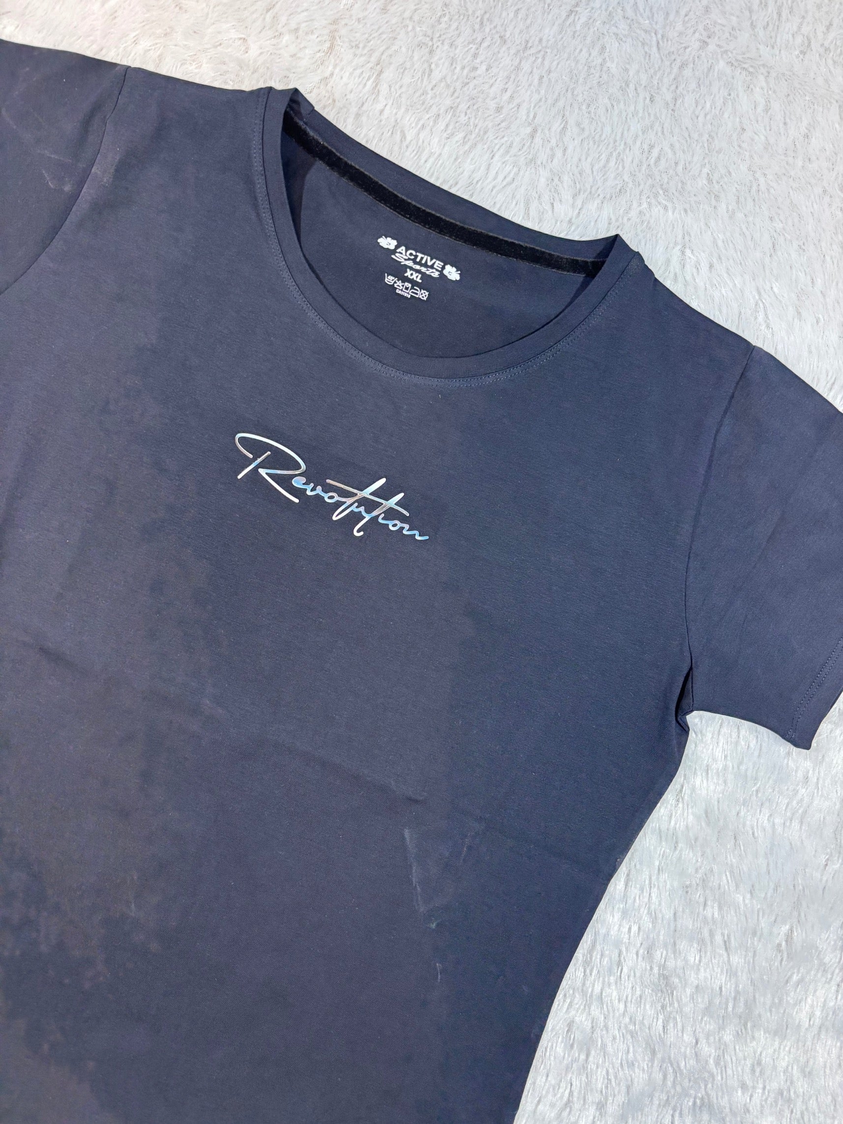 Active Sports Tshirt Half Sleeves Printed S-2XL 25/05/26