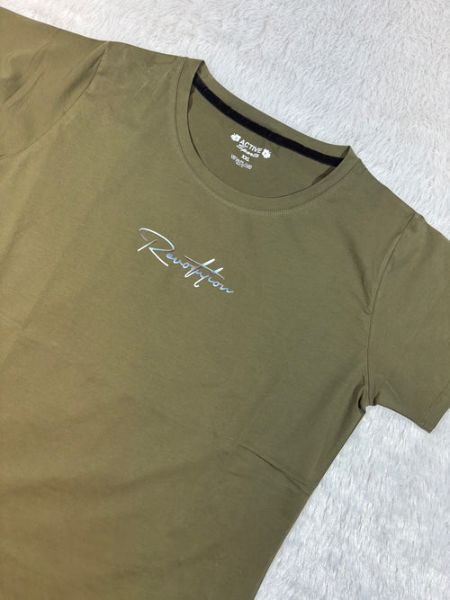Active Sports Tshirt Half Sleeves Printed S-2XL 25/05/26