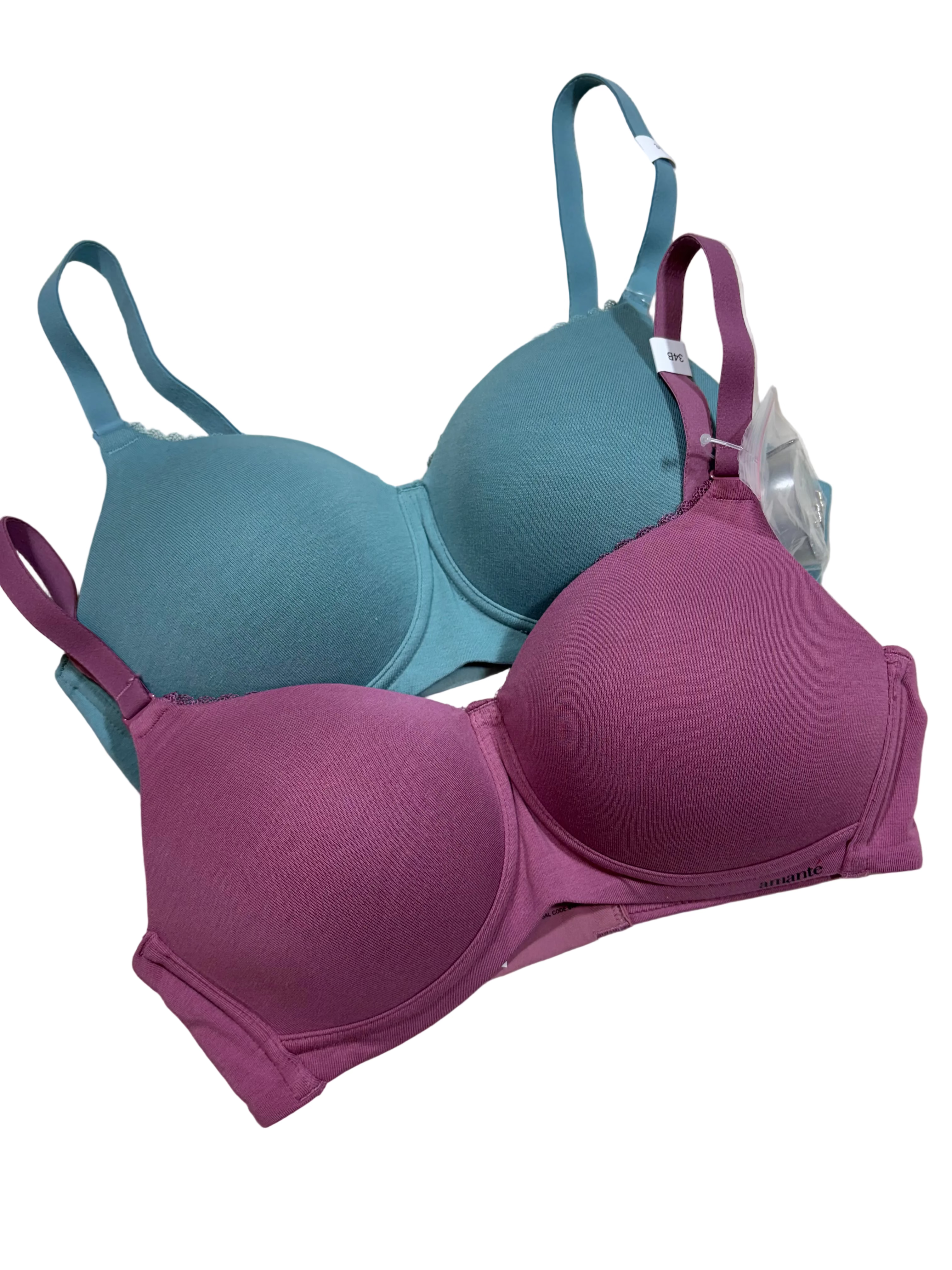 Amante Tshirt Bra Full Coverage Padded Non Wired Solid 32B-40B 28/05/26