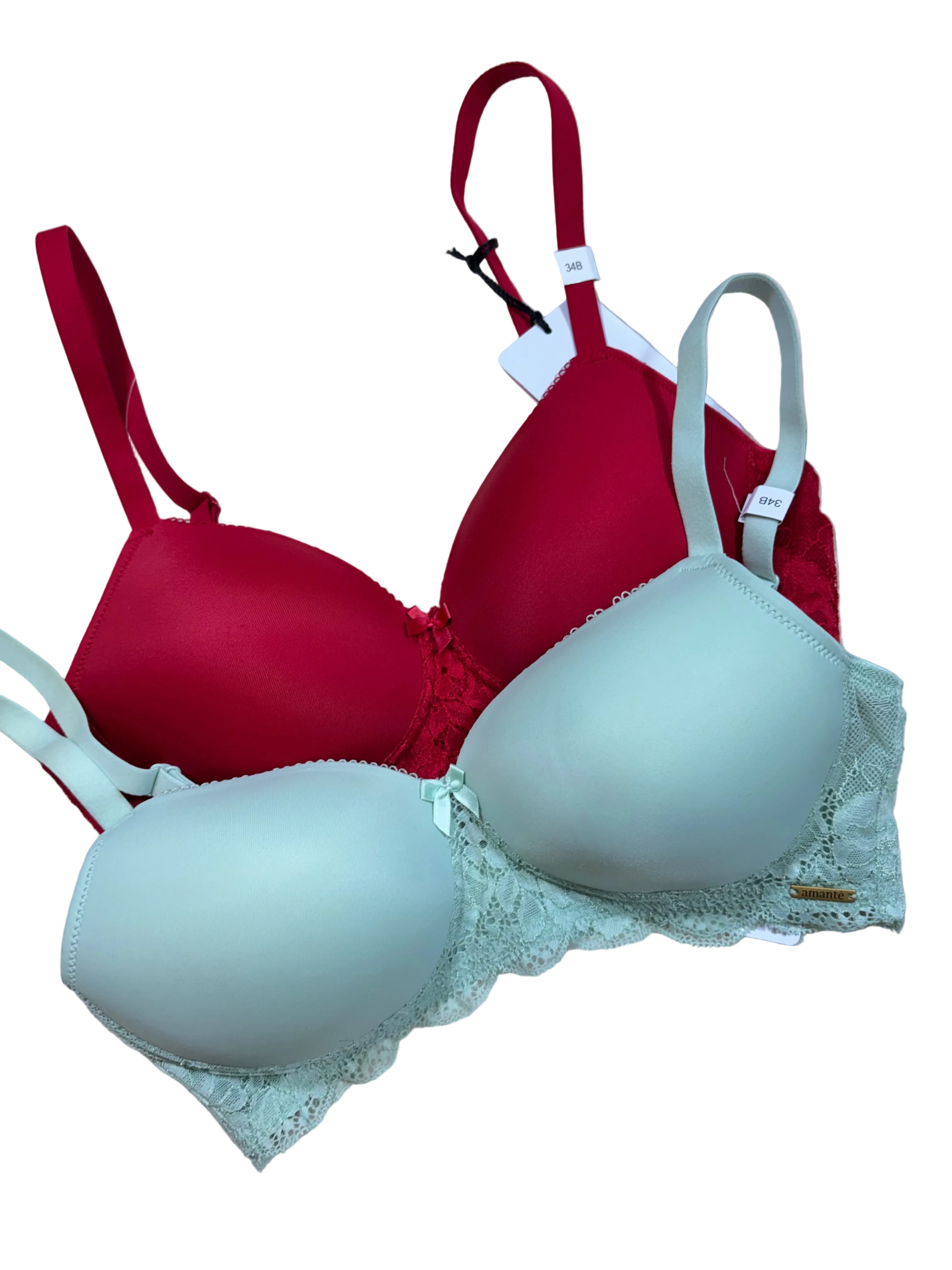 Amante Tshirt Bra Full Coverage Padded Non Wired Solid 32B-40B 28/05/26