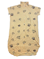 Short Nighty Shirt Half Sleeves Printed S-2XL 01/06/25