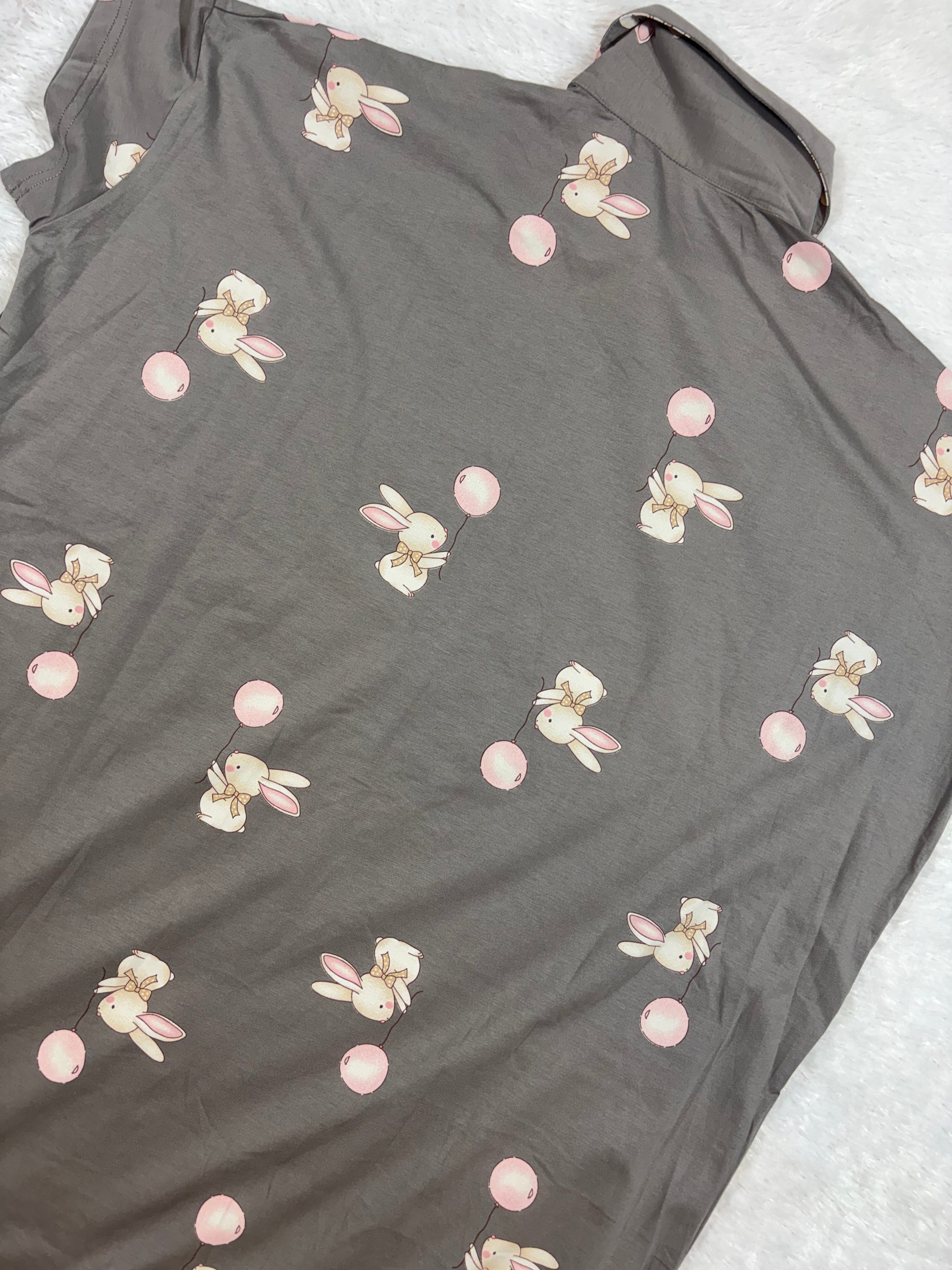 Short Nighty Shirt Half Sleeves Printed S-2XL 01/06/25