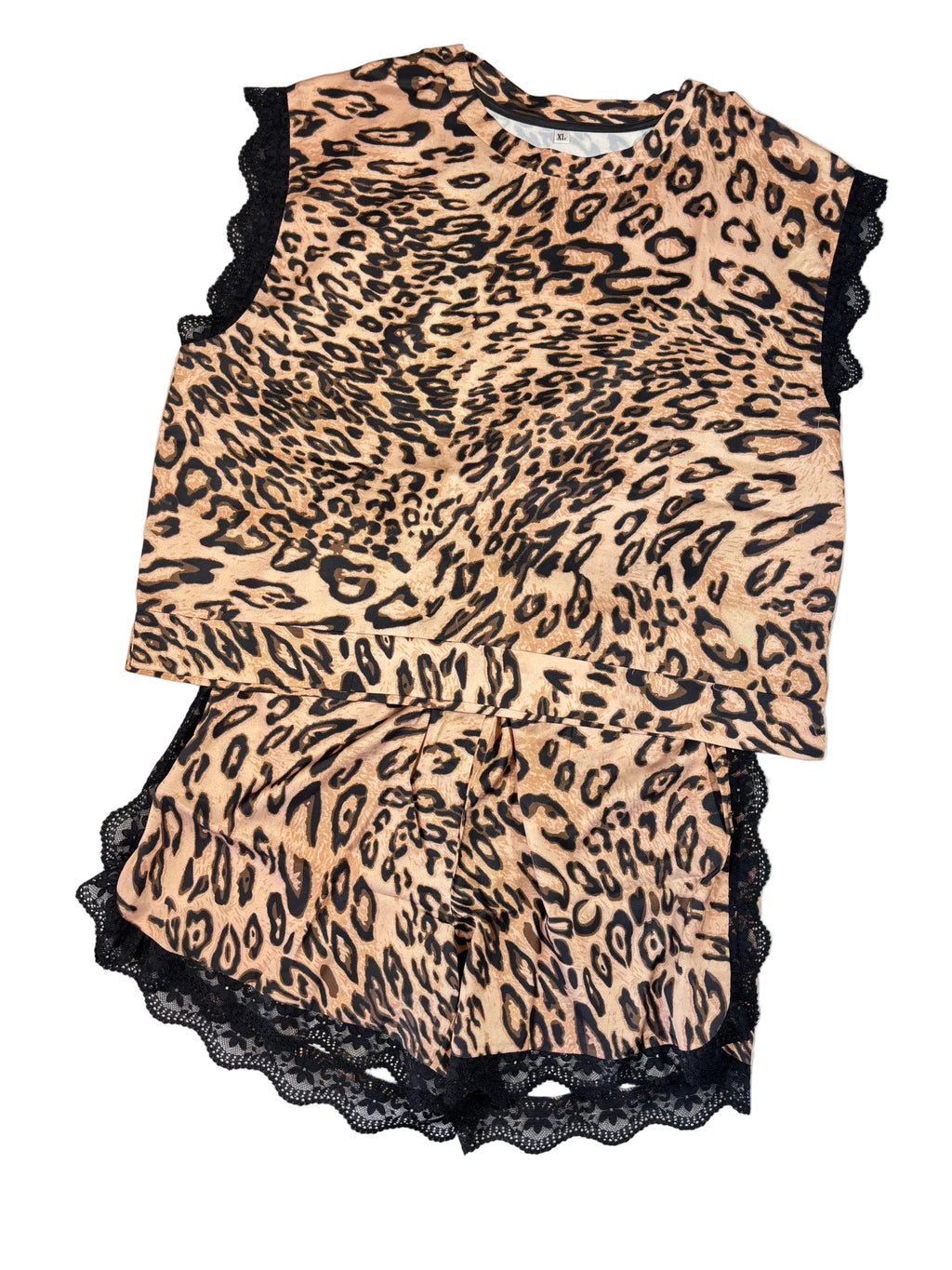 Fancy Satin Shorts Nightsuit Sleeveless Printed M-XL 12/06/26