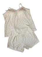 Fancy Satin Shorts Nightsuit Sleeveless Padded Printed M-XL 12/06/26