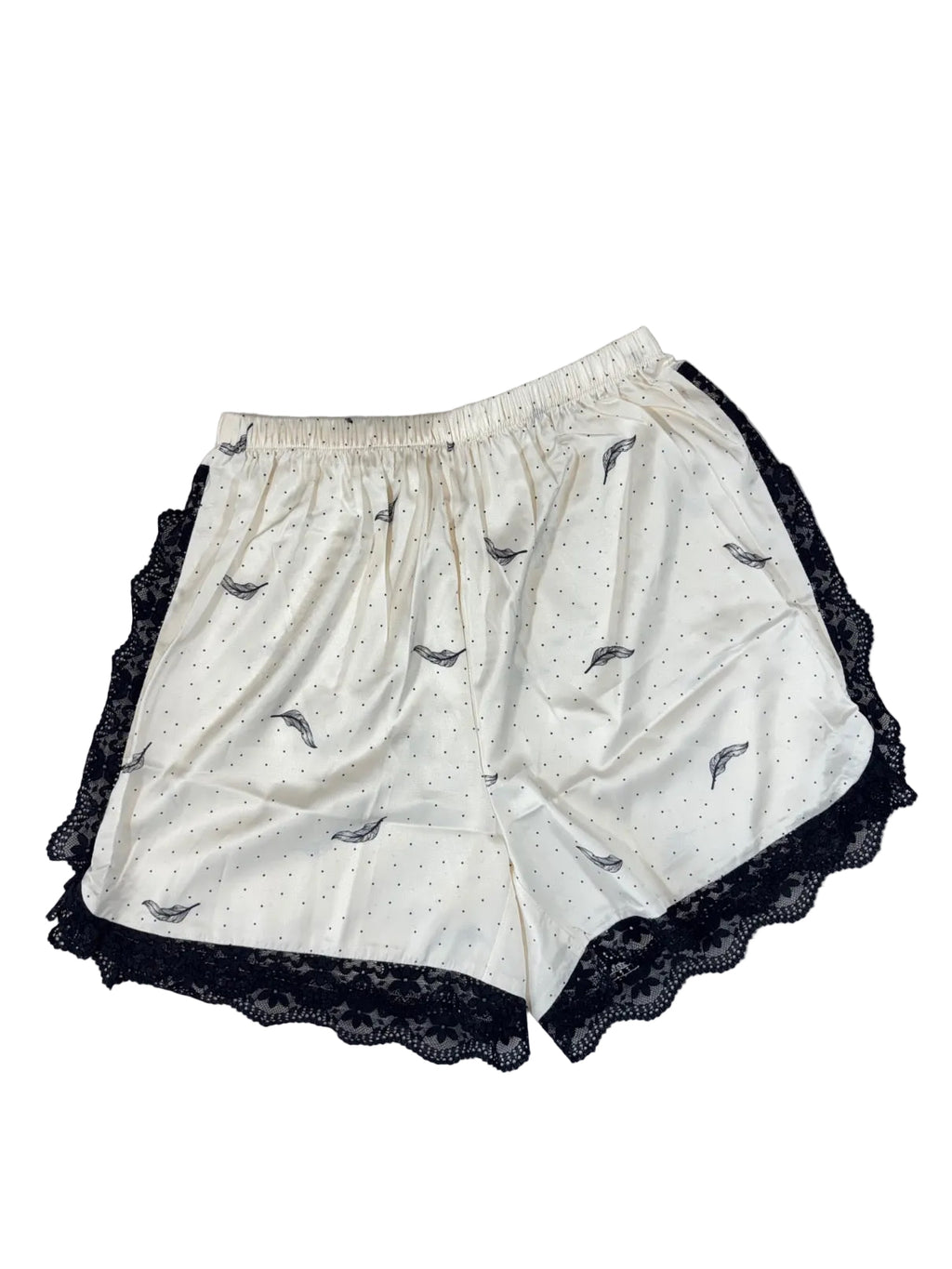 Fancy Satin Shorts Nightsuit Sleeveless Padded Printed M-XL 12/06/26