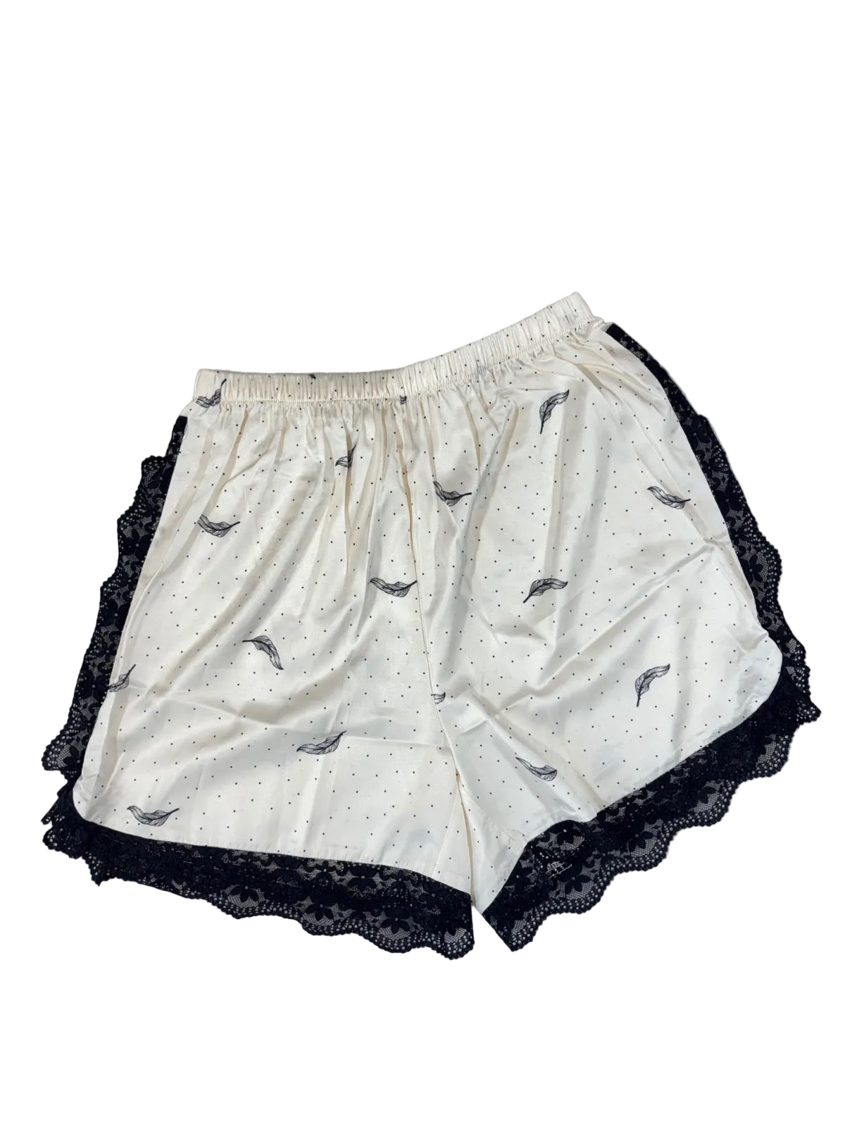 Fancy Satin Shorts Nightsuit Sleeveless Padded Printed M-XL 12/06/26