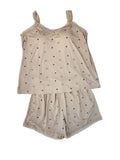Fancy Satin Shorts Nightsuit Sleeveless Padded Printed M-XL 12/06/26