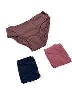 Amante Bikini Panty Pack Full Coverage High Waist Solid S-2XL 13/06/26