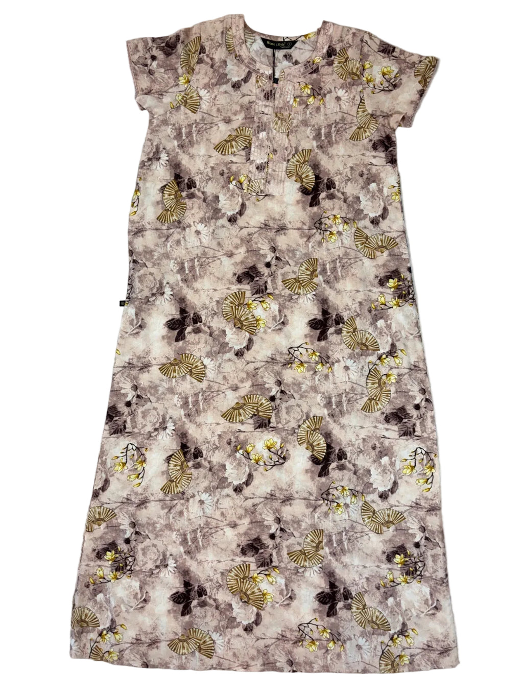 Women Style Nighty Half Sleeves Printed M-2XL 15/06/26