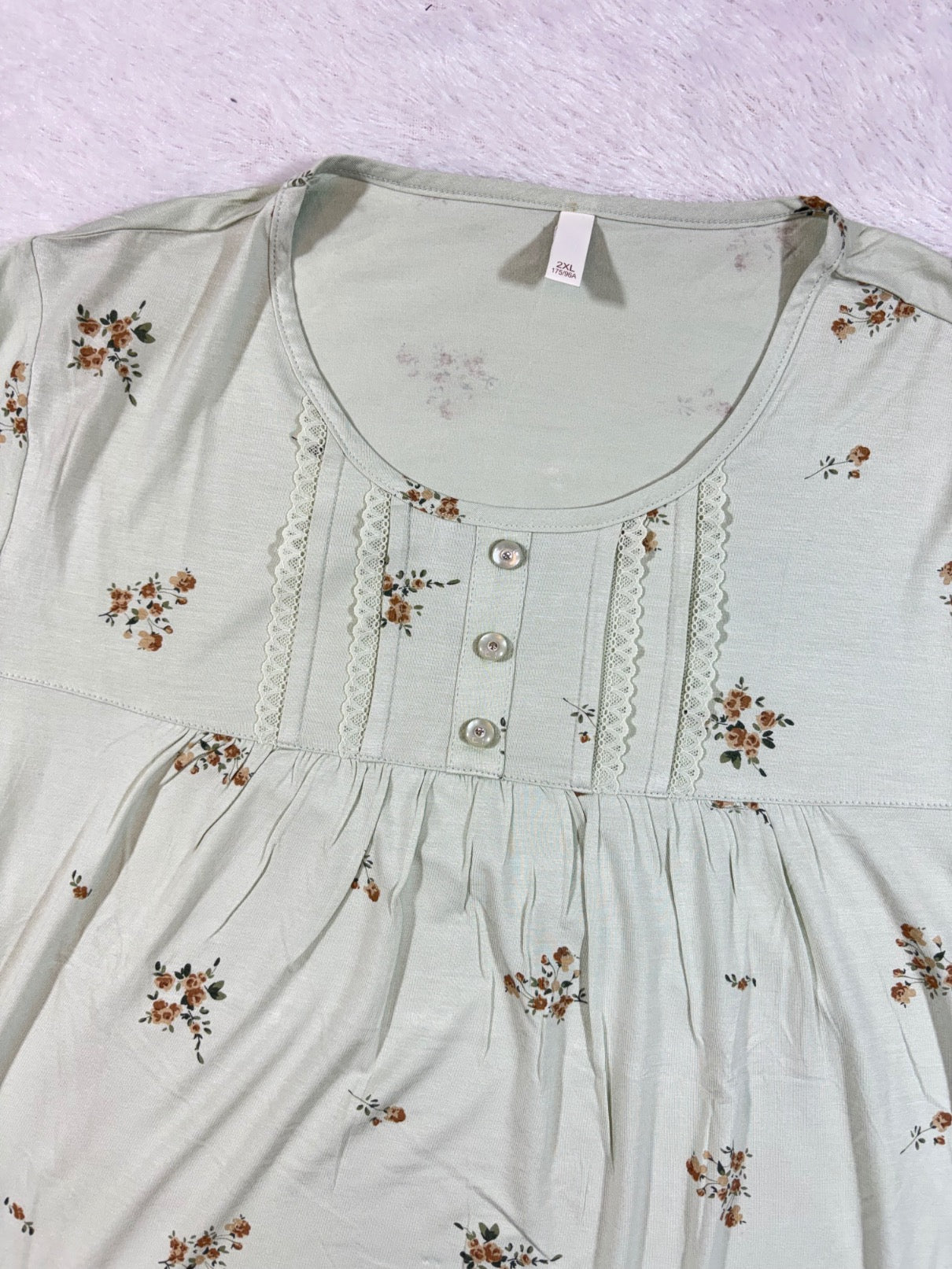Short Nighty Half Sleeves Printed S-XL 16/06/26