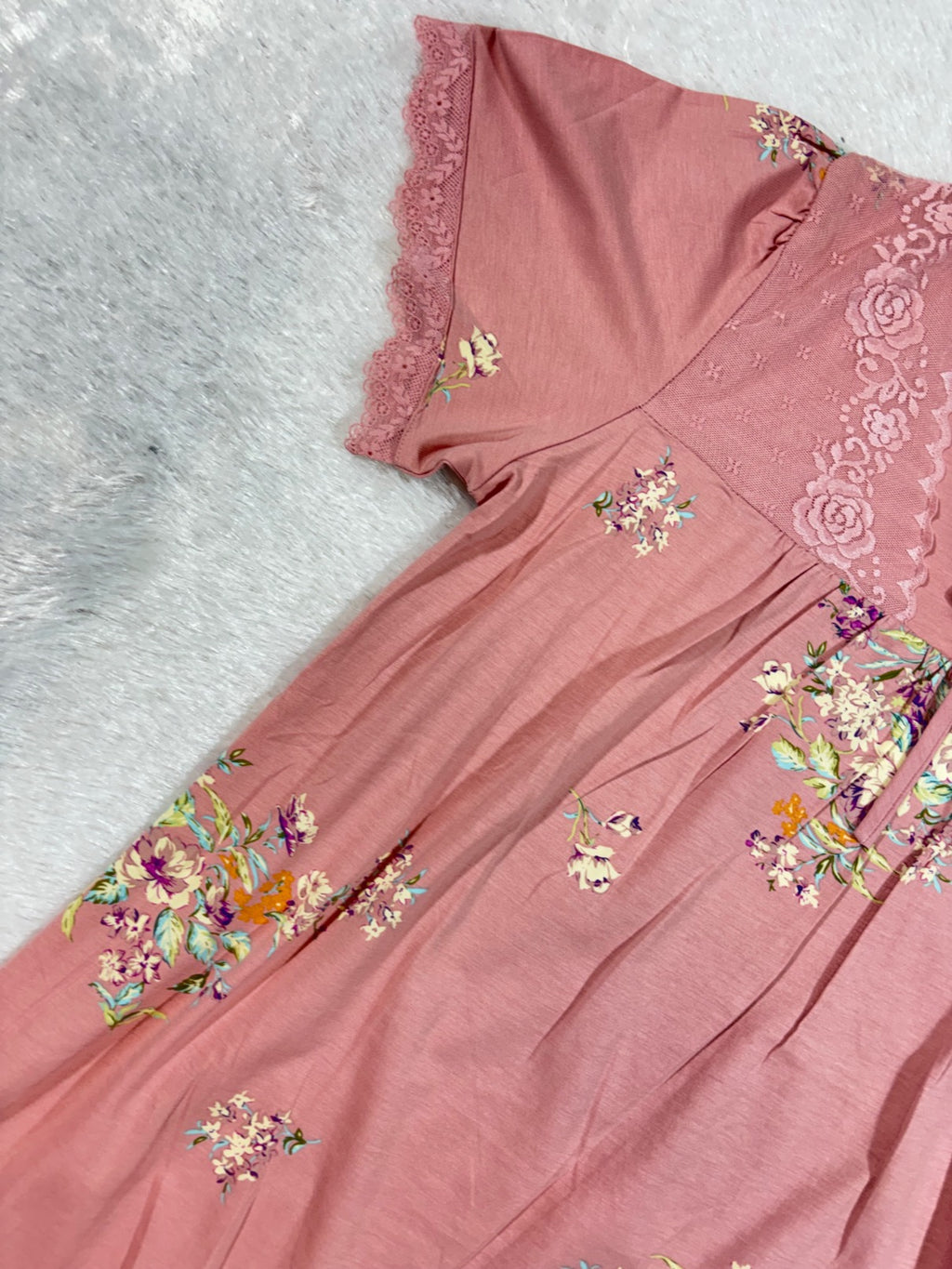 Short Nighty Half Sleeves Printed S-XL 16/06/26