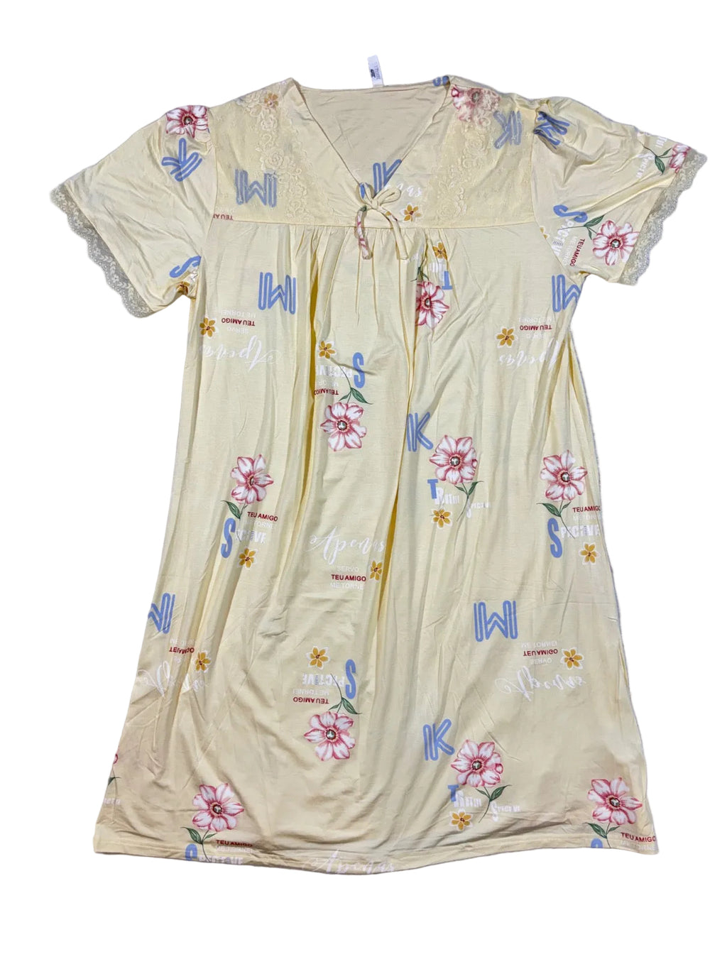Short Nighty Half Sleeves Printed S-XL 16/06/26