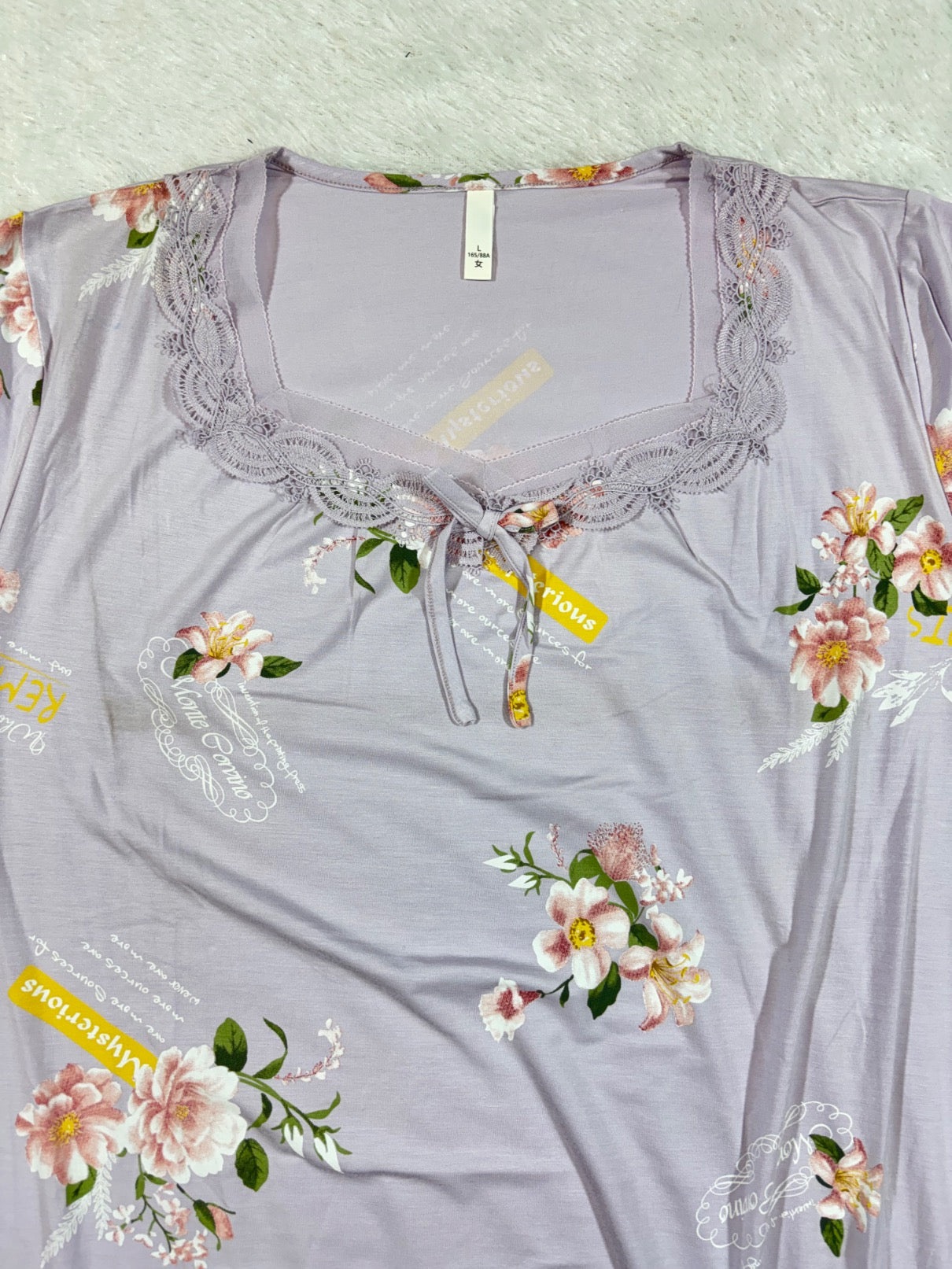 Short Nighty Half Sleeves Printed S-XL 16/06/26