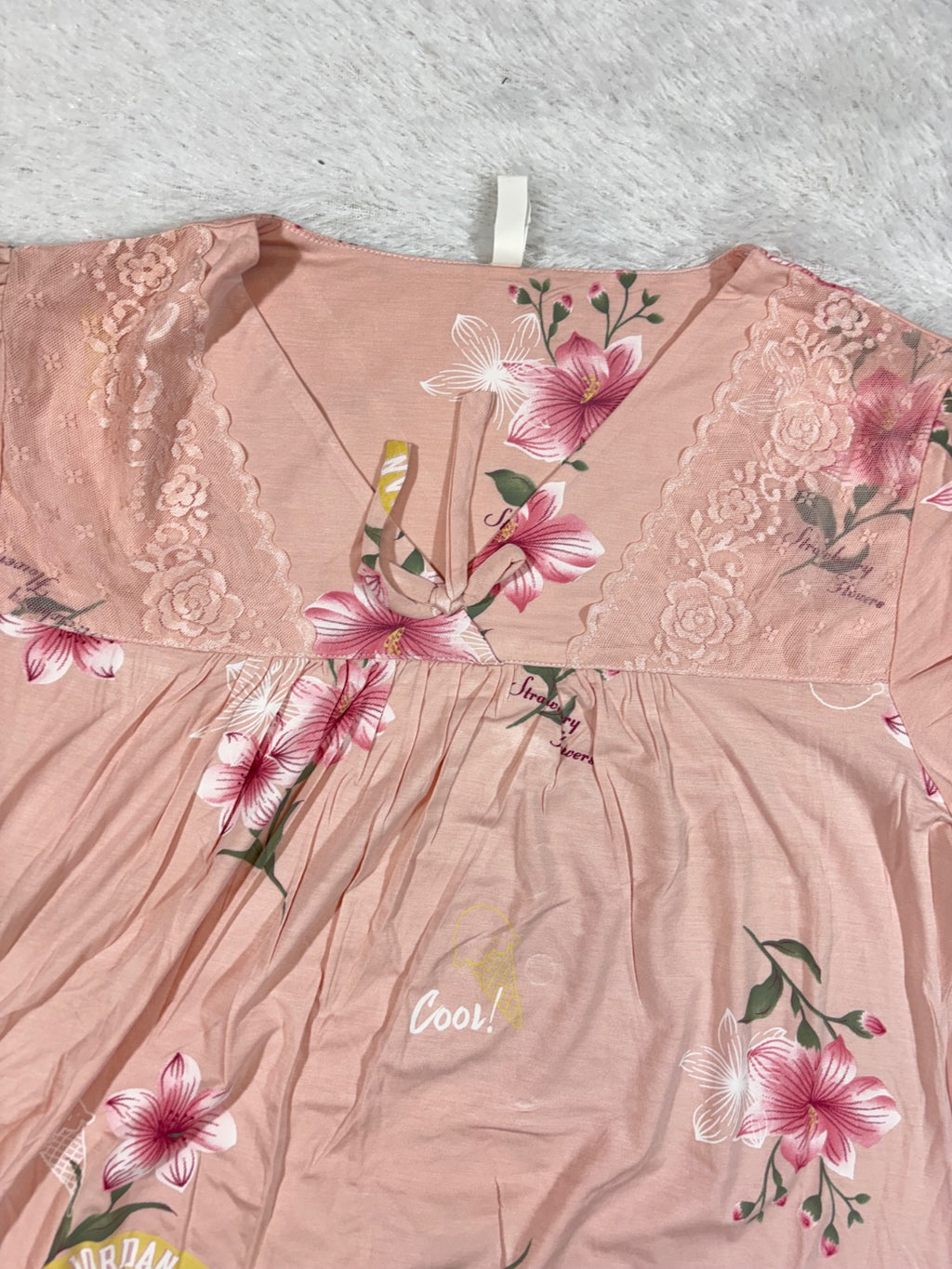 Short Nighty Half Sleeves Printed S-XL 16/06/26