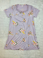 Short Nighty Half Sleeves Printed S-XL 16/06/26