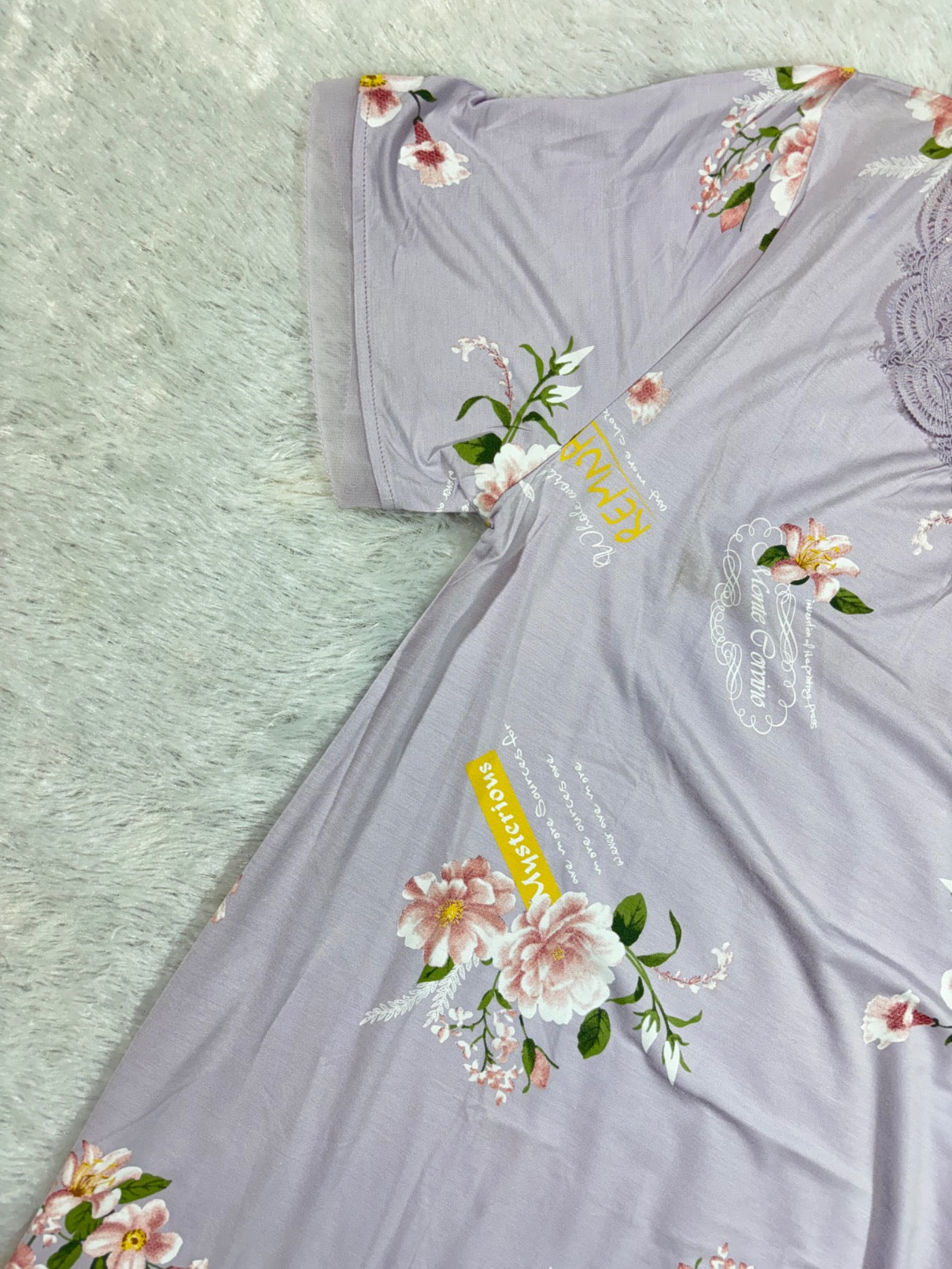 Short Nighty Half Sleeves Printed S-XL 16/06/26