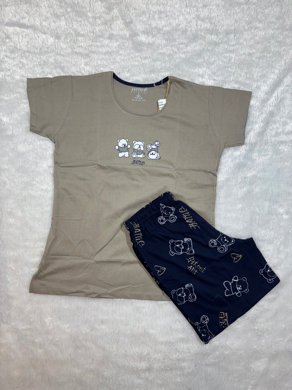 O’Baby Nightsuit Shorts Half Sleeves Printed M-2XL 17/06/26