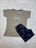 O’Baby Nightsuit Shorts Half Sleeves Printed M-2XL 17/06/26