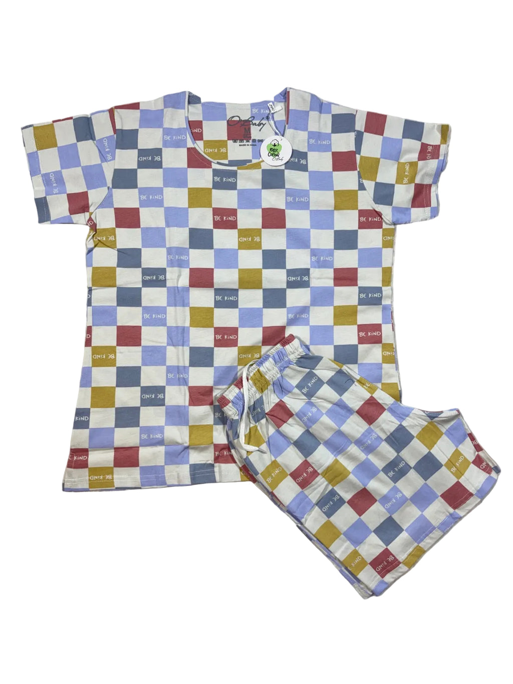 O’Baby Nightsuit Shorts Half Sleeves Printed M-2XL 17/06/26