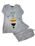 Women Style Coord Sets 3/4 Sleeves Full Length Solid M-3XL 21/06/36