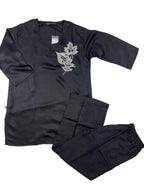 Women Style Coord Sets 3/4 Sleeves Full Length Solid M-3XL 21/06/36