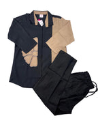 Lady Beauty Coord Sets 3/4 Sleeves Full Length Solid M-3XL/5XL 21/06/36