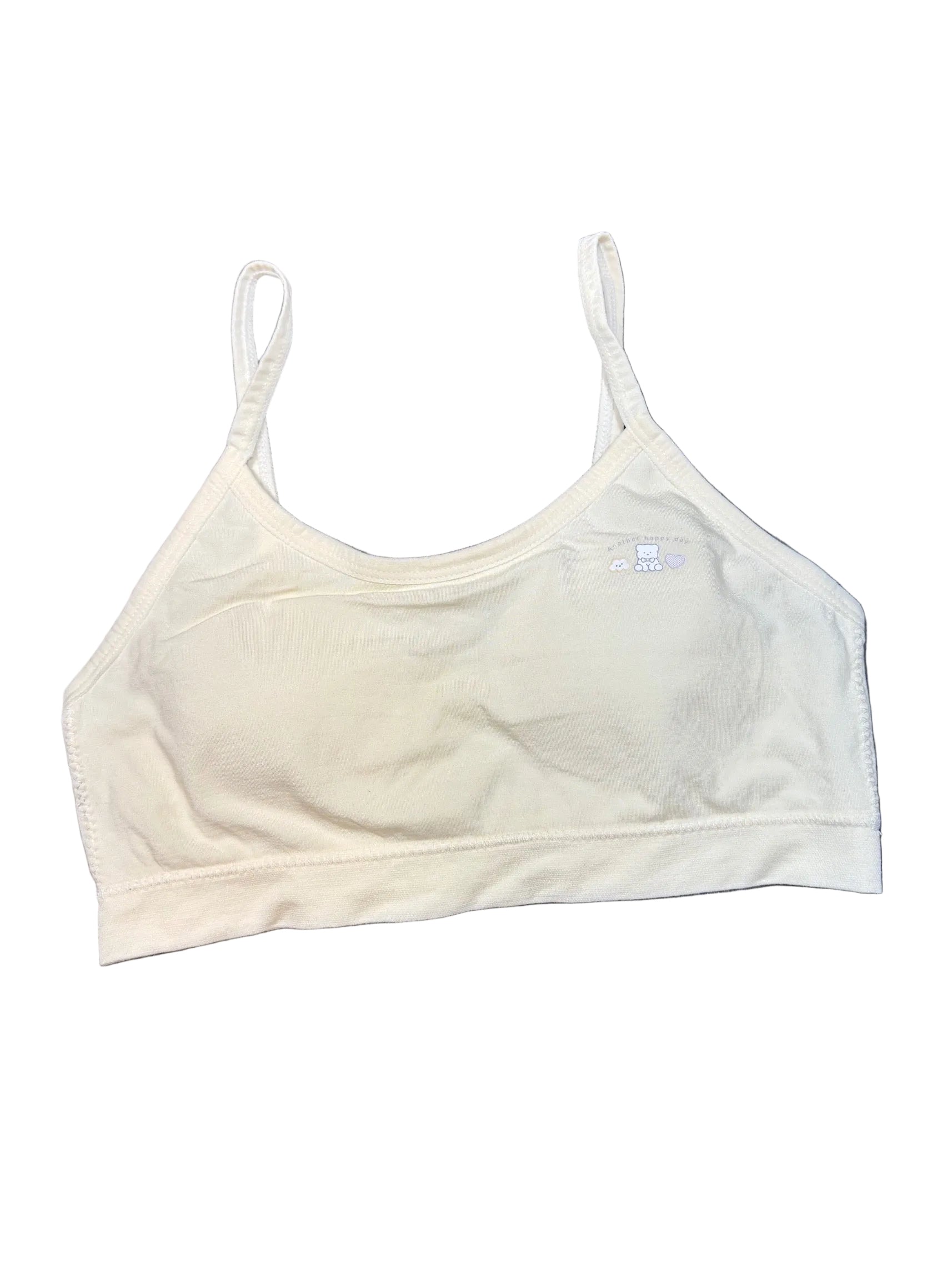 Teenage Bra Full Coverage Padded Solid S-L 23/06/26
