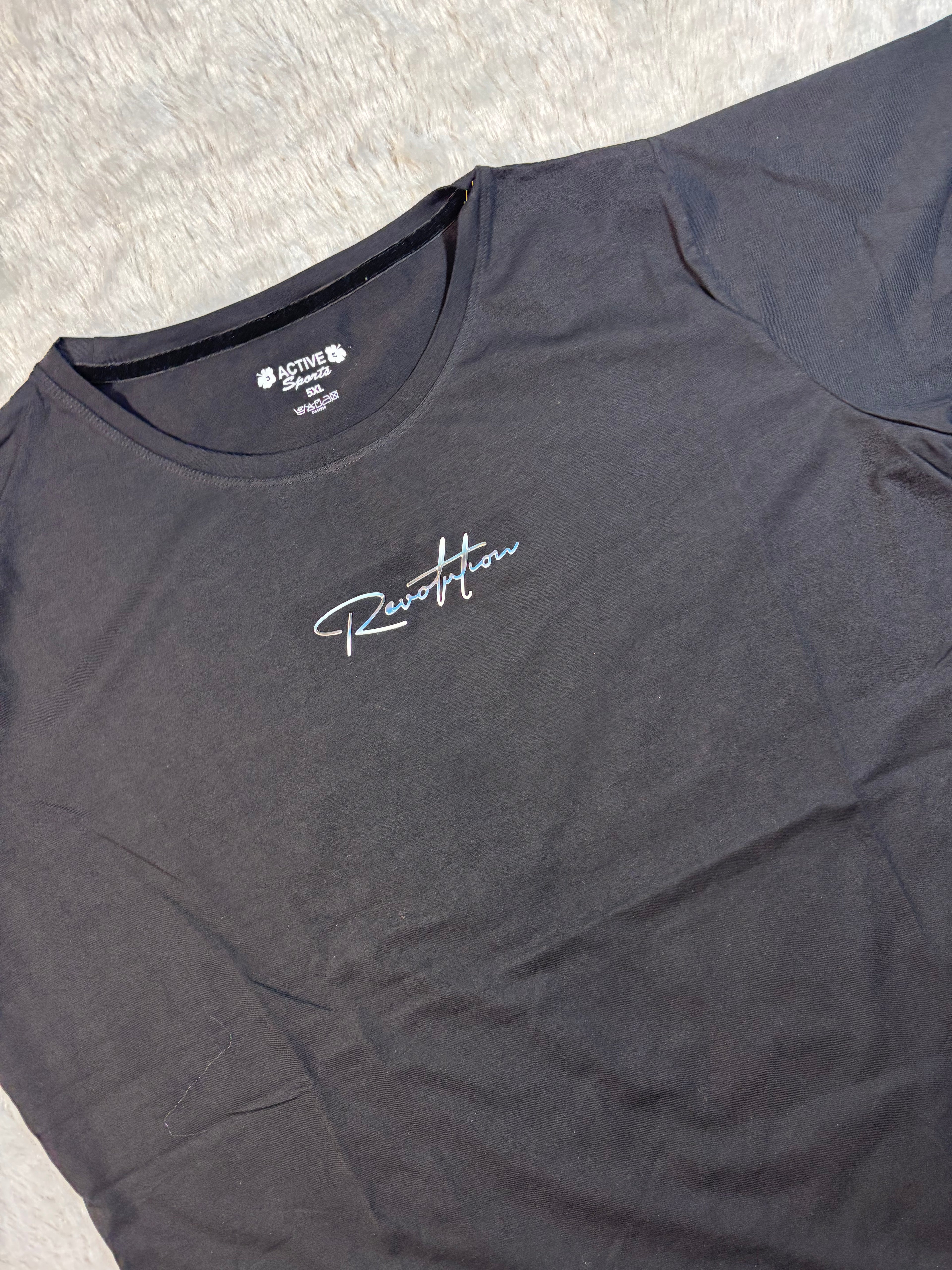 Active Sports Gym Tshirt Half Sleeves Printed S-6XL 27/06/26