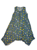 Short Nighty Sleeveless Light Padded Knee Length Printed S-XL 30/06/26