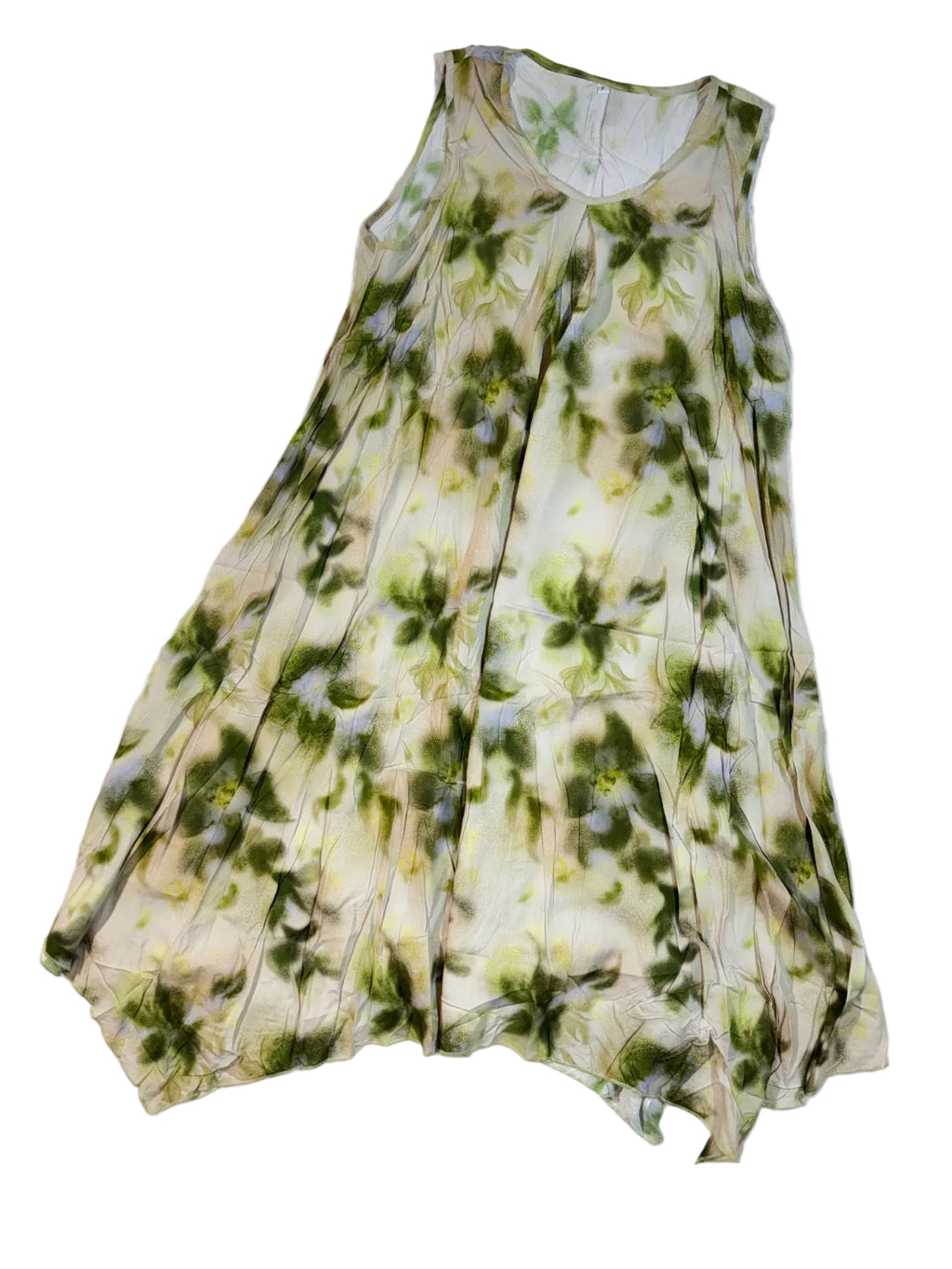 Short Nighty Sleeveless Light Padded Knee Length Printed S-XL 30/06/26