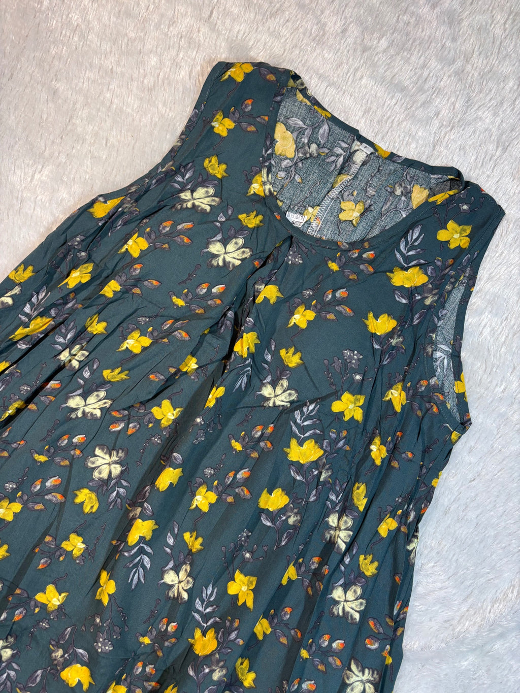 Short Nighty Sleeveless Light Padded Knee Length Printed S-XL 30/06/26