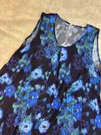 Short Nighty Sleeveless Light Padded Knee Length Printed S-XL 30/06/26