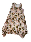 Short Nighty Sleeveless Light Padded Knee Length Printed S-XL 30/06/26