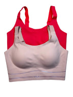 Seamless Sports Bra Padded Non Wired Solid M-3XL 02/06/26