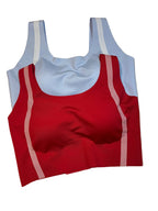 Seamless Sports Bra Padded Non Wired Solid M-3XL 02/06/26