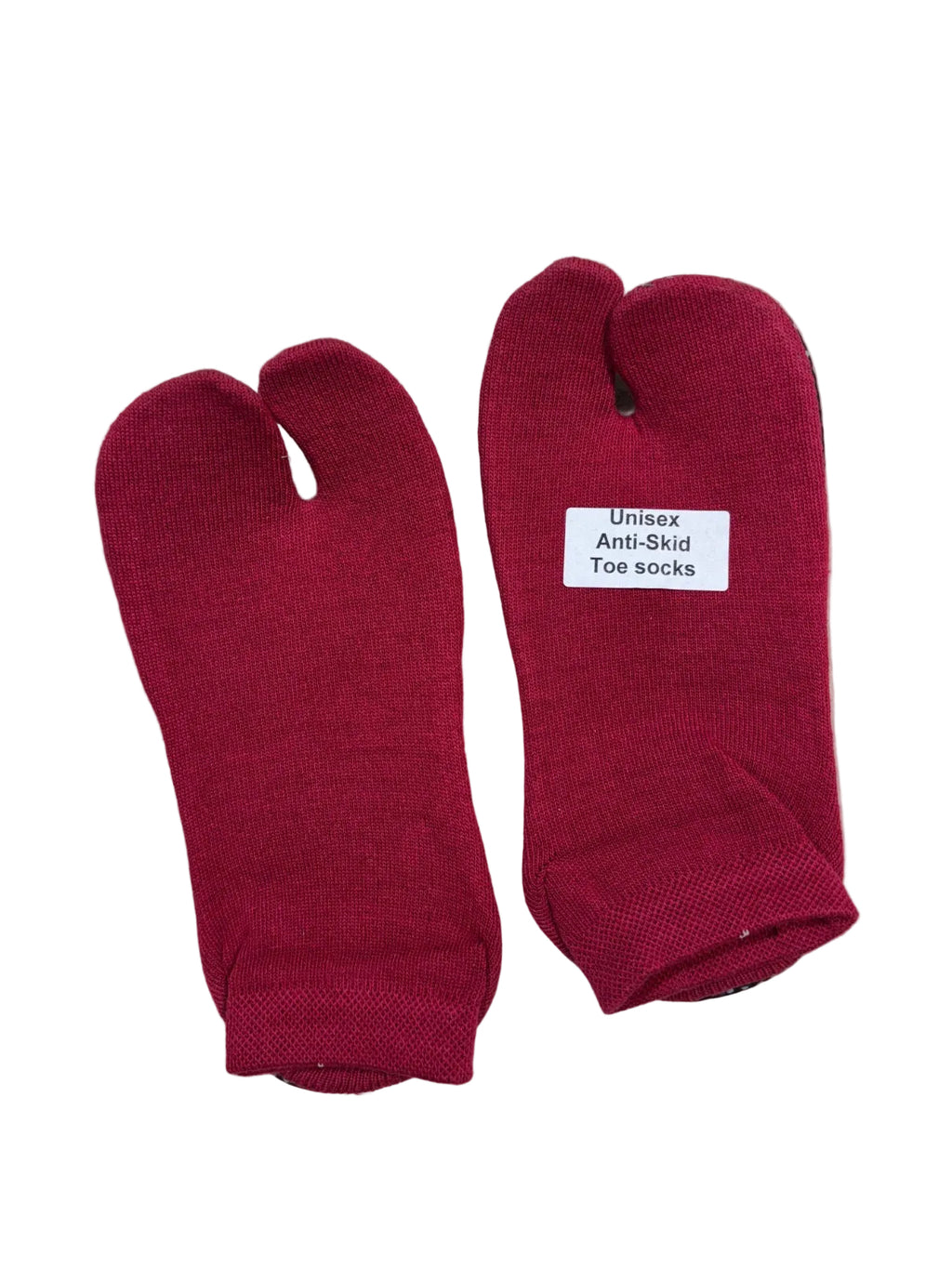 Unisex Ant-Skid Toe Socks Solid Freesize 04/06/26