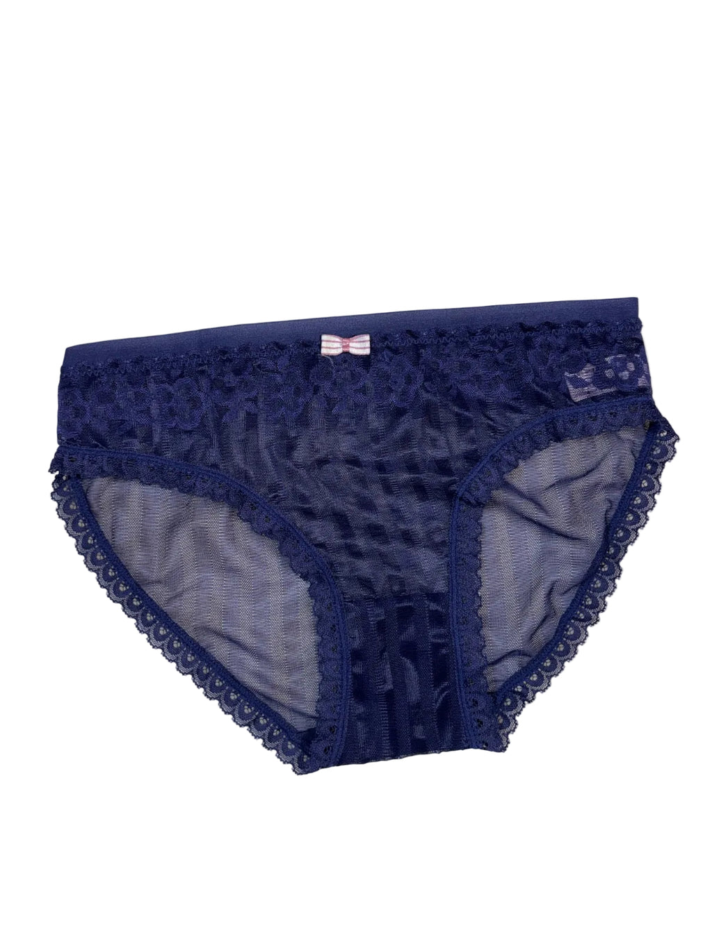 Lacy Panty Midi Half Coverage Mid Waist Solid S-XL 06/06/26