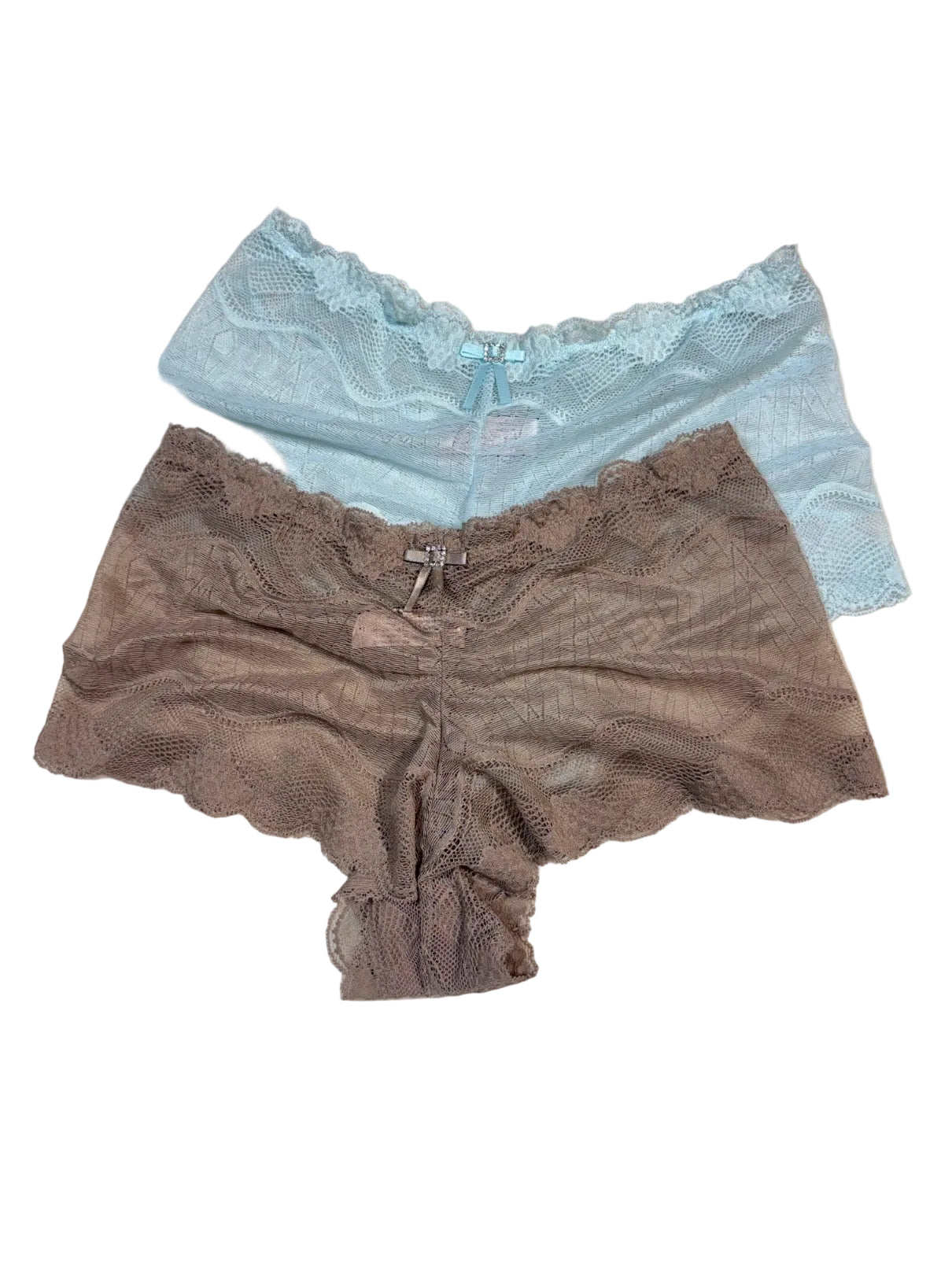 Lacy Panty Midi Half Coverage Mid Waist Solid S-XL 06/06/26