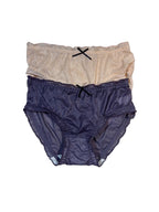 Lacy Panty Midi Half Coverage Mid Waist Solid S-XL 06/06/26