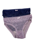 Lacy Panty Midi Half Coverage Mid Waist Solid S-XL 06/06/26