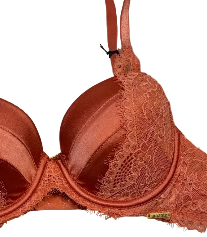 Amante Tshirt Bra Full Coverage Padded Wired Solid 32B-42B 08/07/26