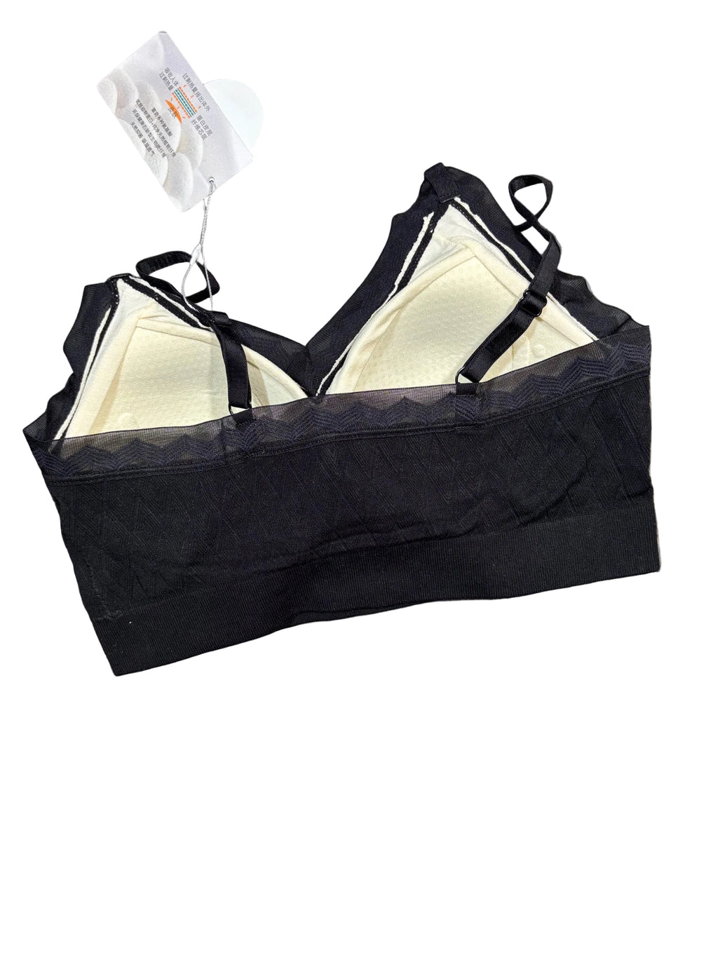 Bralette Full Coverage Padded Solid S-XL 09/07/26