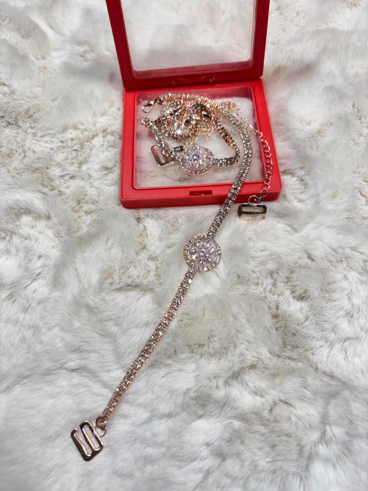 Fancy Bra Straps Diamonds Studded Freesize 10/07/26